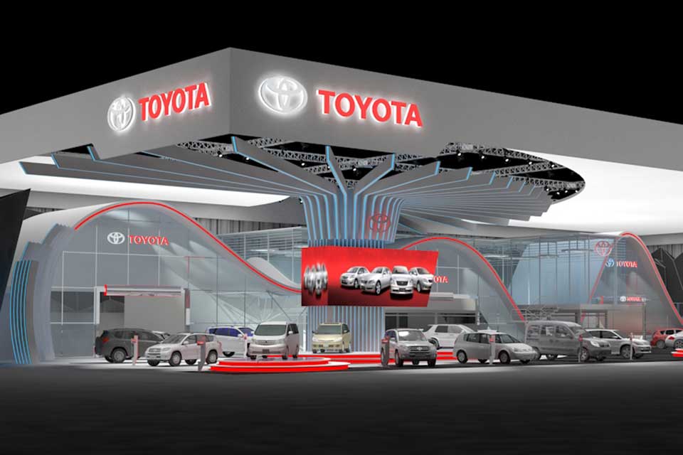 Toyota Pavilion Booth